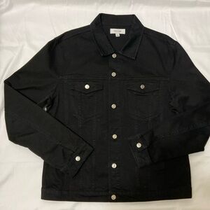 SOULLAND BLACK DENIM JACKET